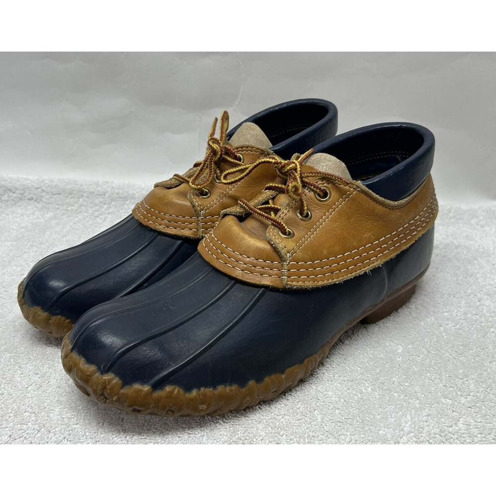 LL Bean Womens Size 9 Vintage Marine Hunting Gumsole Duck Ankle Boots